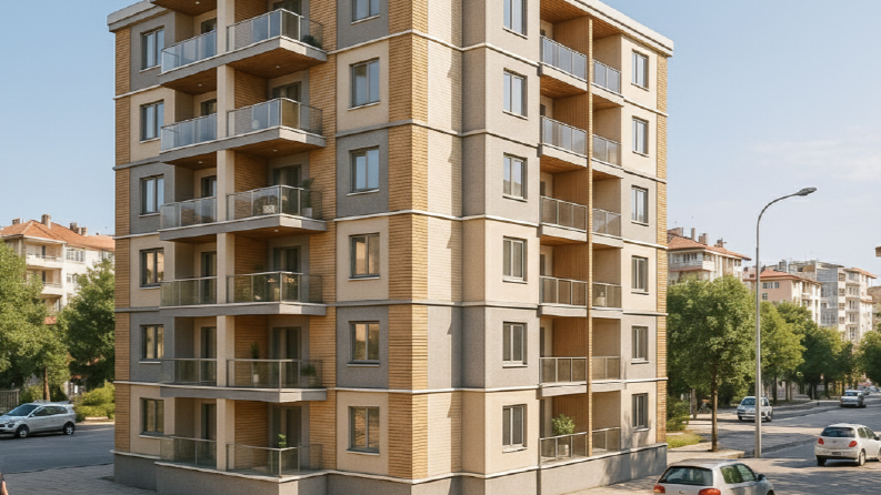Dış Cephe Tasarımı + Modelleme + Render