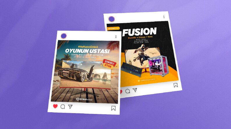 Computer Brand Social Media Design