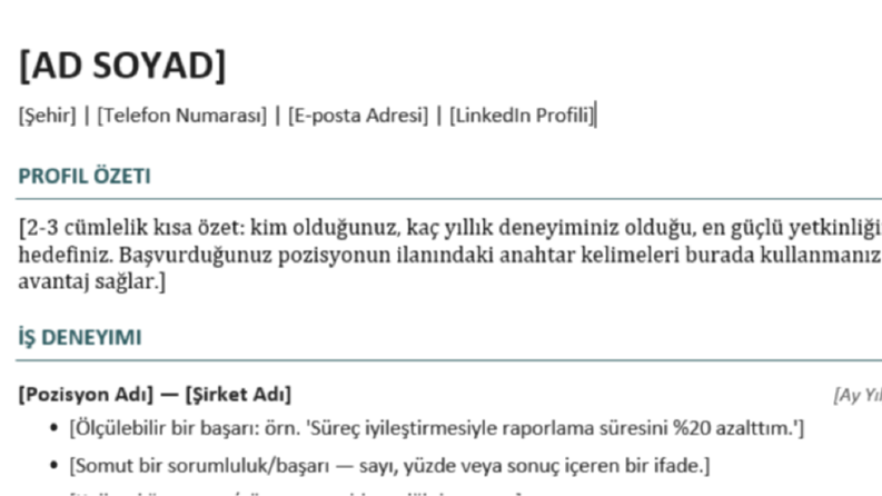 İK Departmanları İçin Standart Form ve Belge Hazırlığı