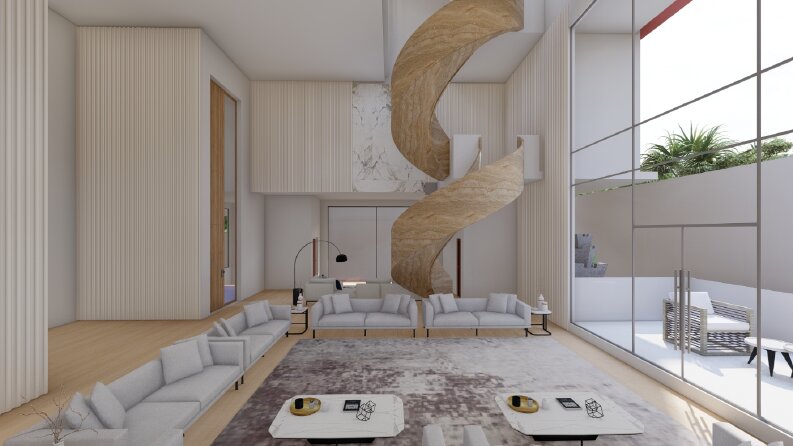3D İç Mekan Görselleştirmeleri