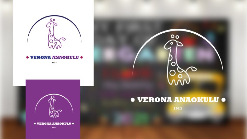 Verona Anaokulu Logo Çalışması