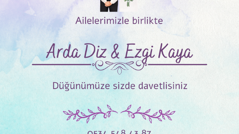 DAVETİYE TASARIMLARI