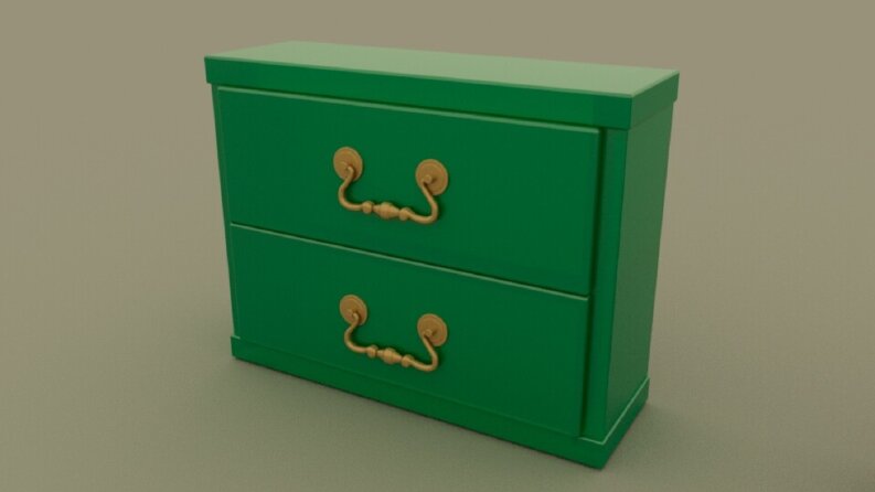 3D Dolap Modelleme