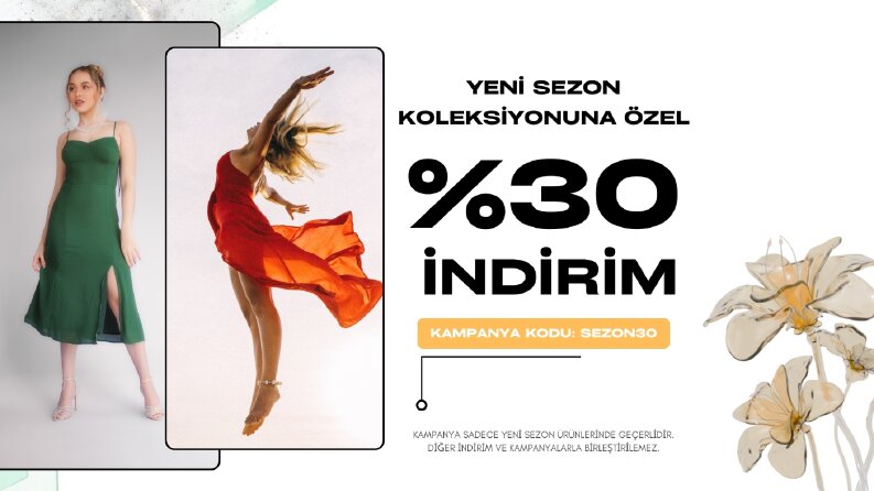 Trendyol butik indirim banner tasarımı 