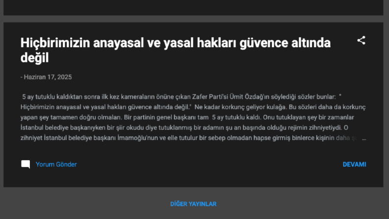 HABER METNİ