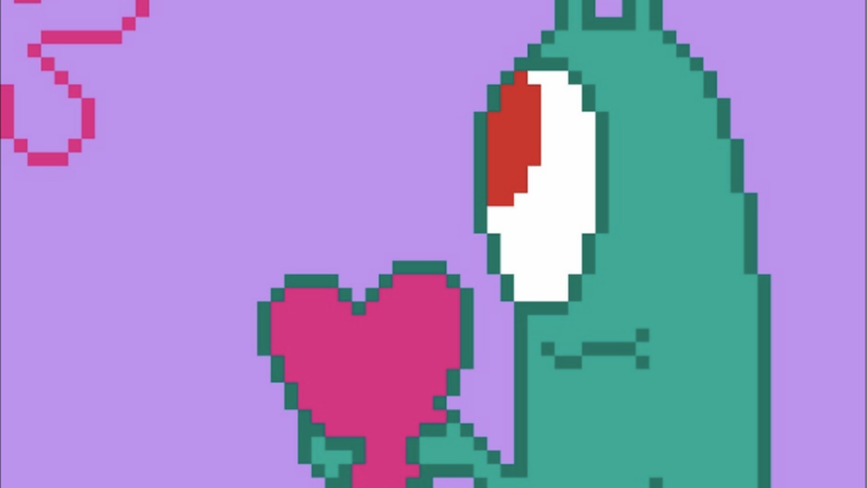 Sheldon James Plankton - Pixel Art