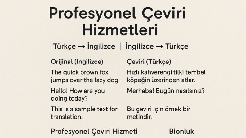 Ayşen’in çeviri portfolyosu