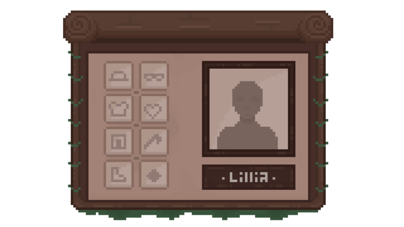 Pixel Art Oyun Menü Tasarım