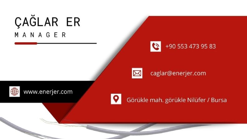 Sizi yansıtan kartvizitler