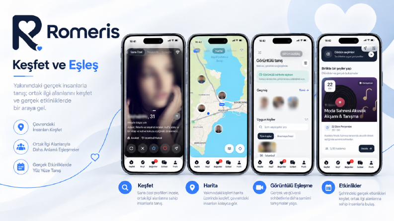 Romeris – Mobil Tanışma Uygulaması
