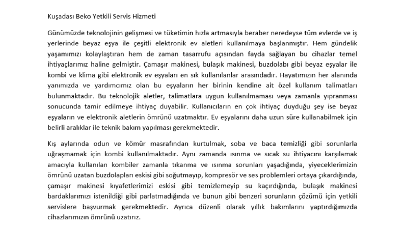 Seo Uyumlu Makale