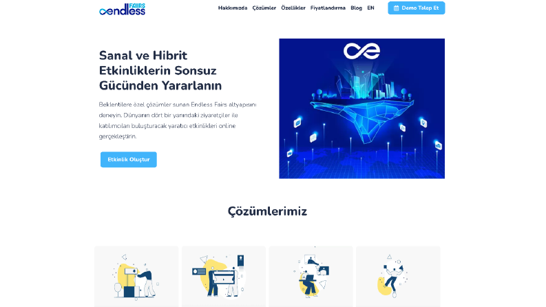 Endless Fairs / Landing Page
