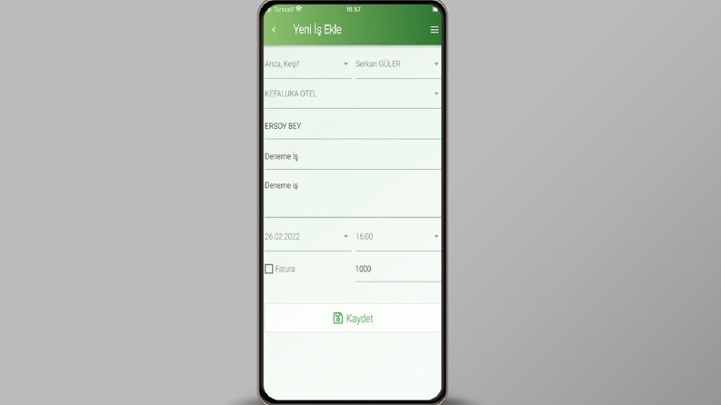 Servis Takip Sistemi Mobil Uygulaması