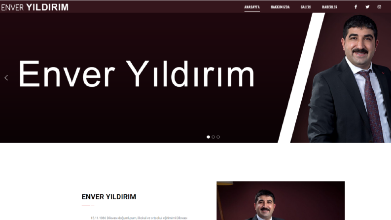 Siyasi Web Sayfası