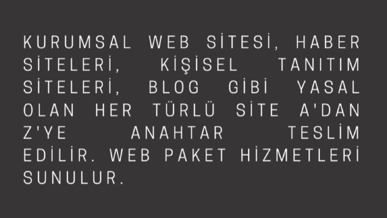 İş örneğim