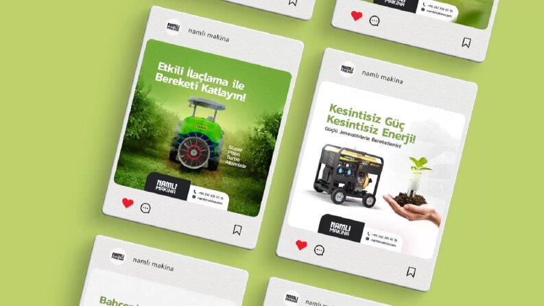 Namlı Makina Sosyal Medya Yönetimi