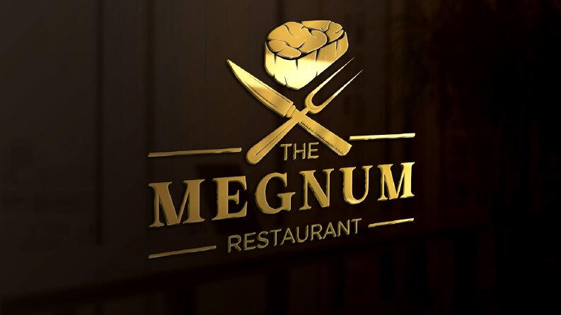 Premium Et Restoranı Logo Tasarımı