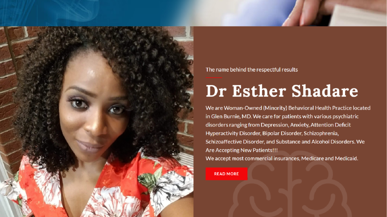 Dr Esther Shadare Web Sitesi