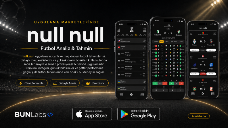 null null – Futbol Analiz ve Tahmin Uygulaması