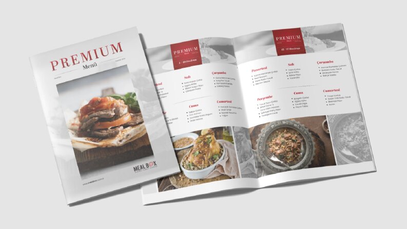 Meal Box - Menü Tasarımı