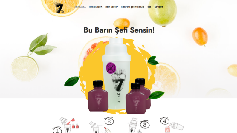 Xsir Cocktail Mix - E-Ticaret Sitesi Kurulumu