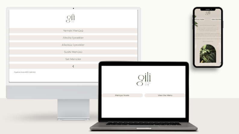 QR Menü Web Sitesi