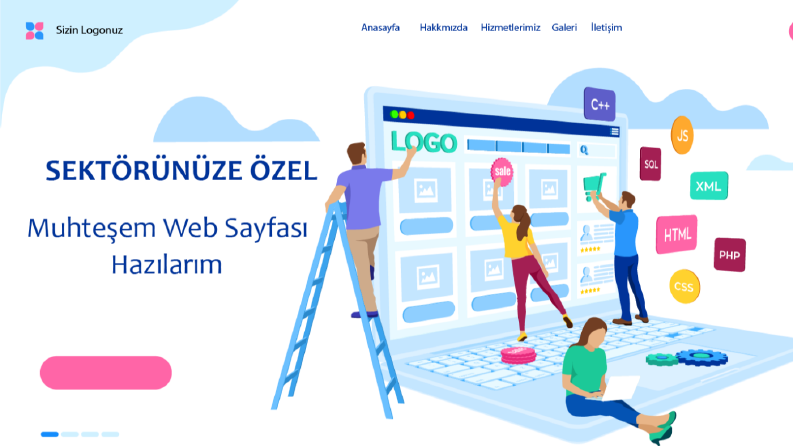 Sektörünüze özel Web tasarım