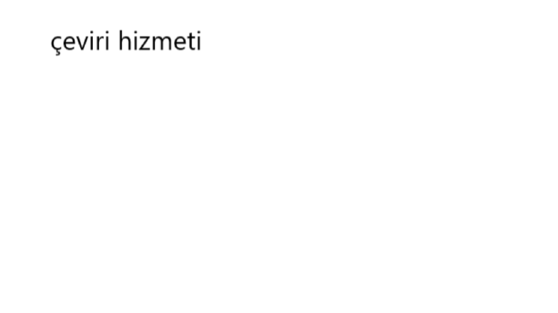 örnek çeviri çeviri