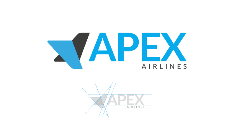 Apex - Konsept Havayolu Şirketi Logo Tasarımı