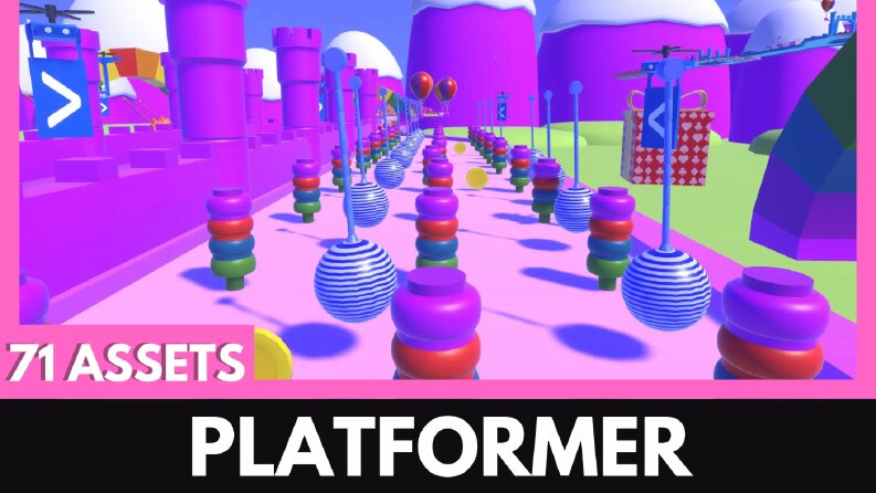 3D GAMEREADY Platformer pack