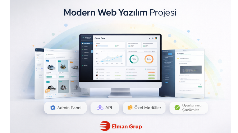 Yönetim Panelli Web Yazılım