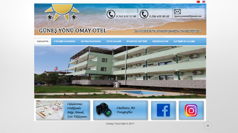 Otel Tanıtım Sitesi Kurulumu