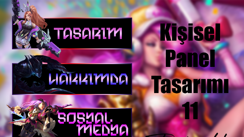 Kişisel Panel Tasarımı 11