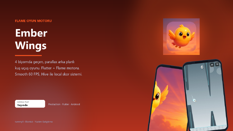 Play Store - Uygulama 2 - Ember Wings