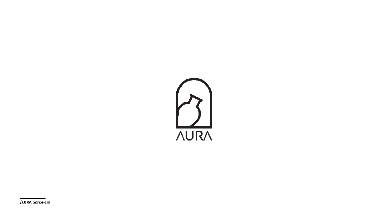 AURA-Çini mağazası logo tasarımı