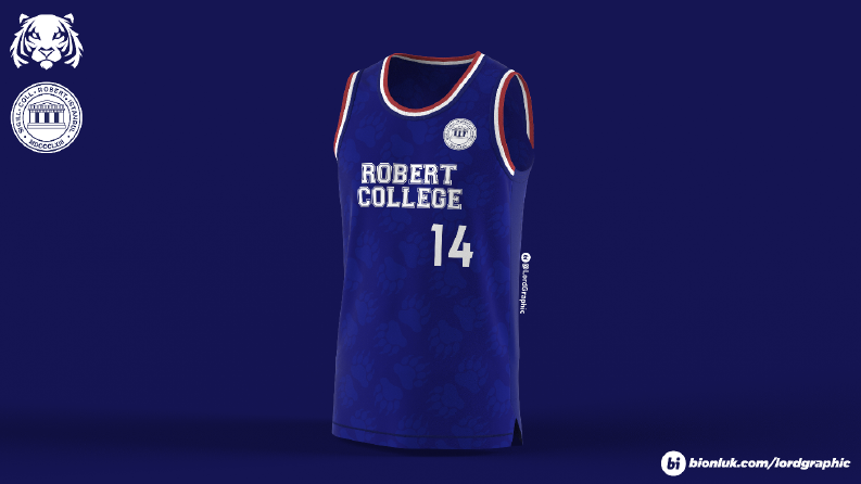 Robert College | Basketbol takımı forma tasarımı