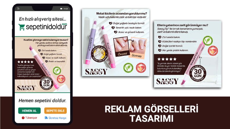 Sassy | Reklam Görseli Tasarımı