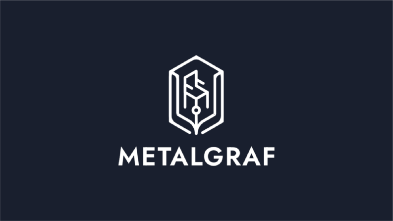 Metalgraf Metal Tasarım Atolyesi İçin Logo Tasarımı