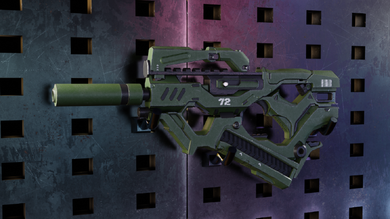 Low-poly Rifle 