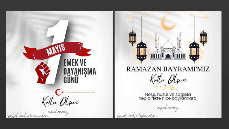 Sosyal medya tasarımları