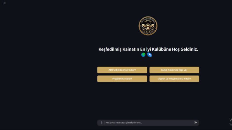 Yapay Zeka Kulübü Chatbot'u
