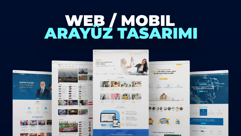 UI/UX Web ve Mobil Responsive Tasarımlar