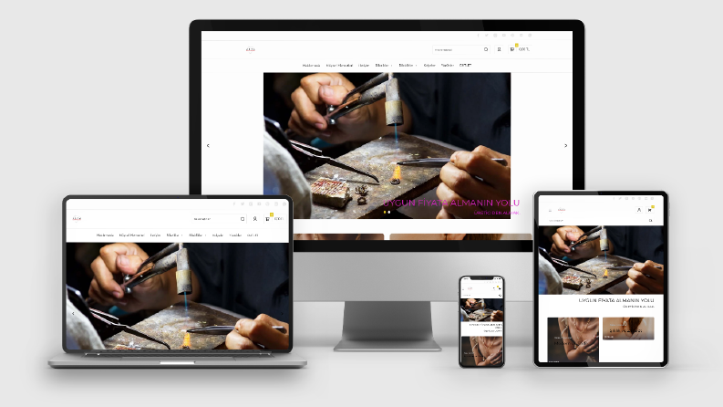 Asya Kuyumculuk - e-Ticaret Site Tasarımı