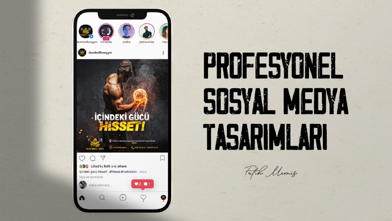 Markalar için sosyal medya tasarımları