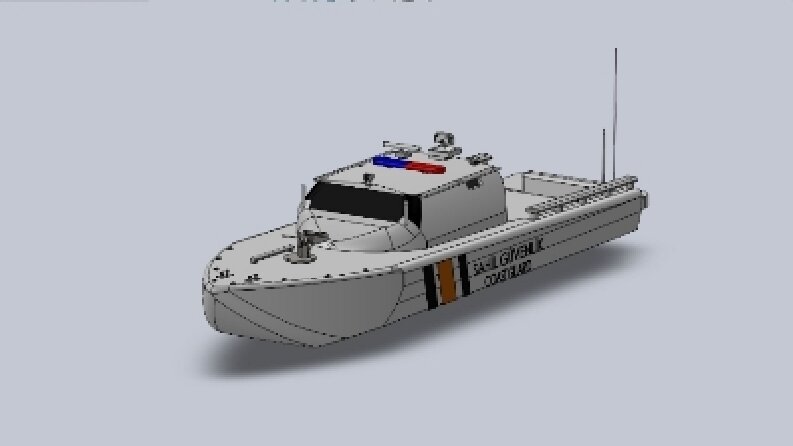 Solidworks ile sürat teknesi çizimi 