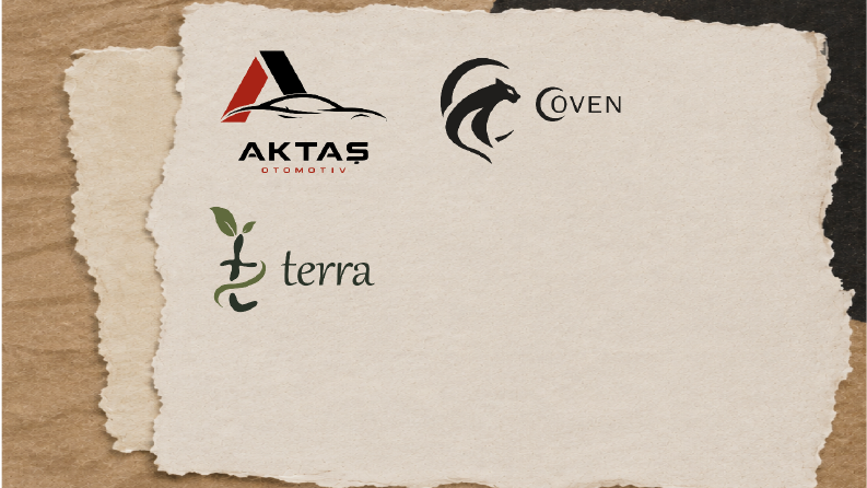 Ben, farklı markalar için özgün logo tasarımları yapıyorum