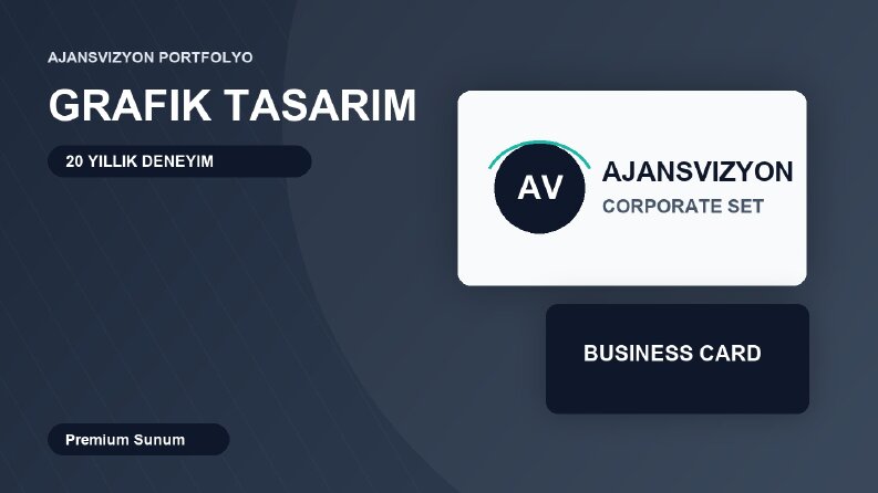 20 Yıllık Grafik Tasarım Deneyimi