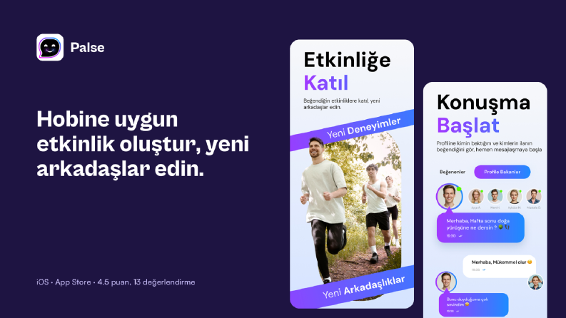 Palse: Etkinlik Arkadaşı Bulma Uygulaması