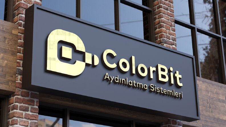 ColorBit - Aydınlatma Sistemleri Logo Tasarımı