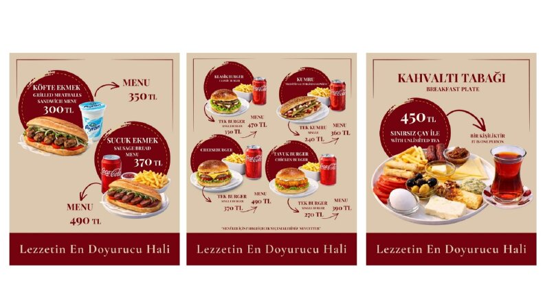 Menü Tasarım